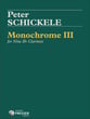 MONOCHROME III CLARINET CHOIR cover